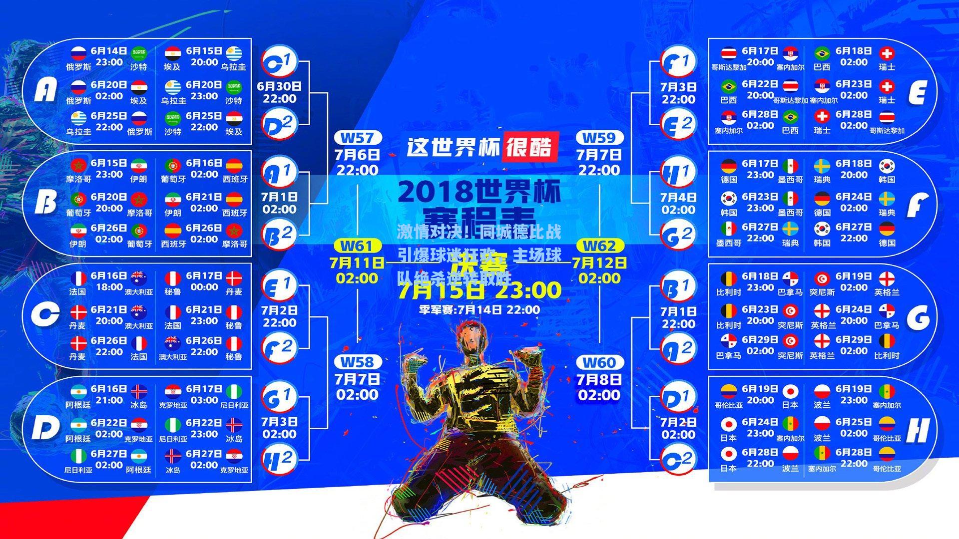激情对决！同城德比战引爆球迷狂欢，主场球队绝杀逆转取胜